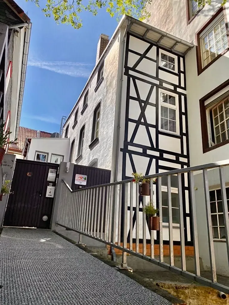 Außenansicht des Fachwerkhauses in Goslar