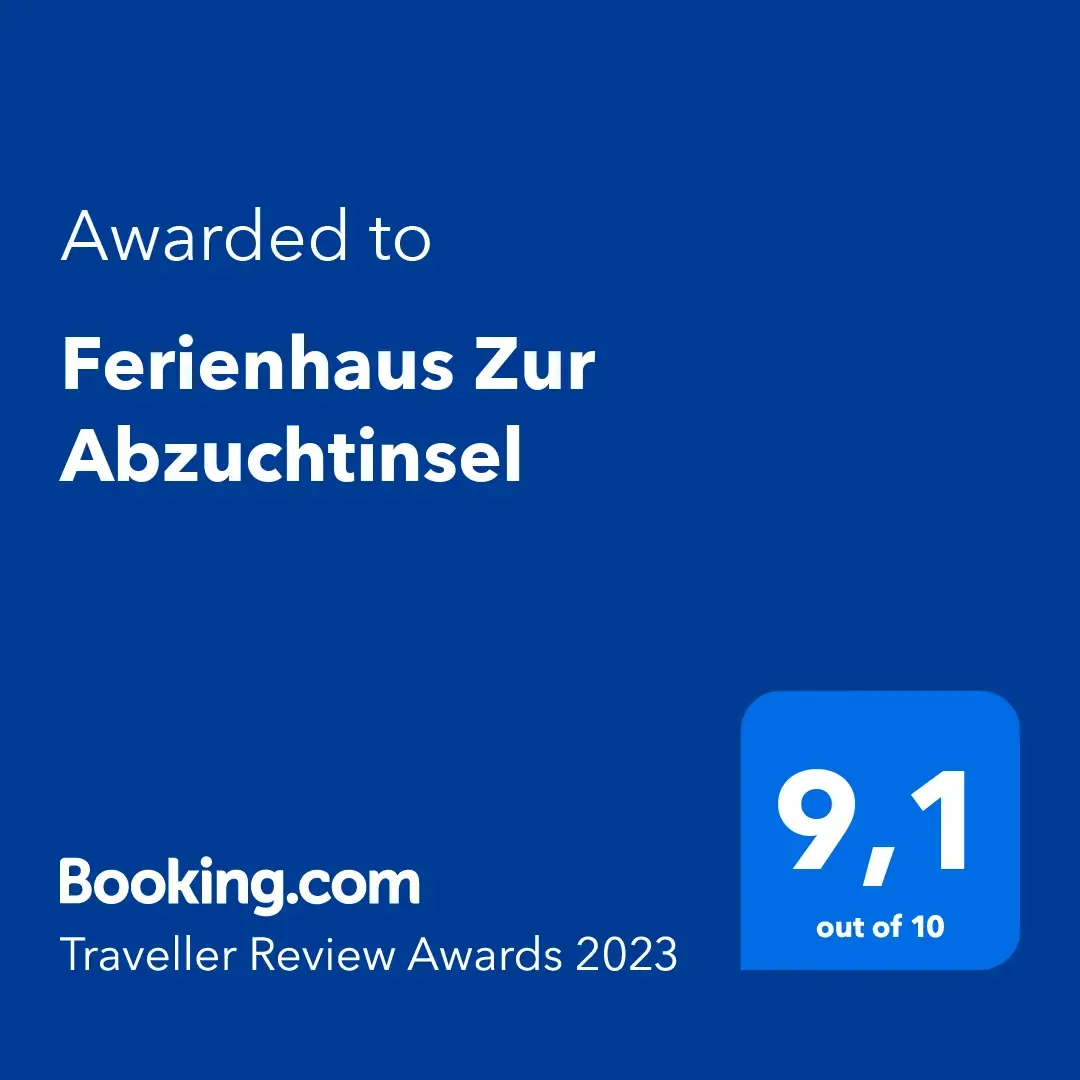 Booking.com Traveller Review Awards 2023, 9,1 von 10