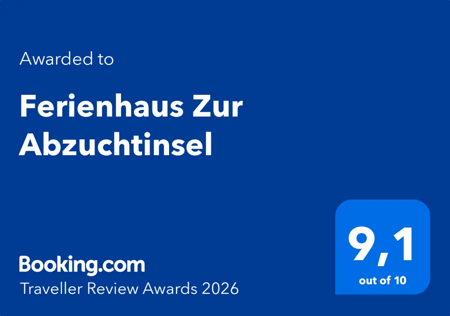 Booking.com Traveller Review Awards 2026, 9,1 von 10