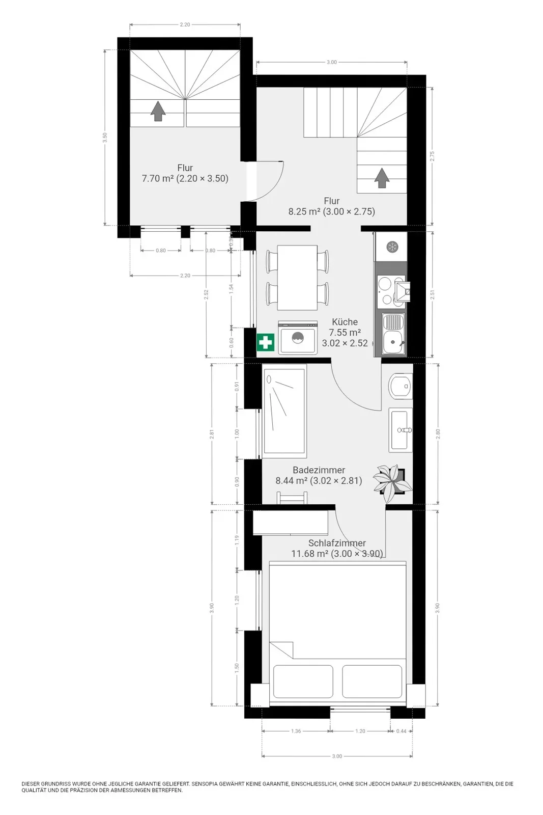 Grundriss 1. Obergeschoss