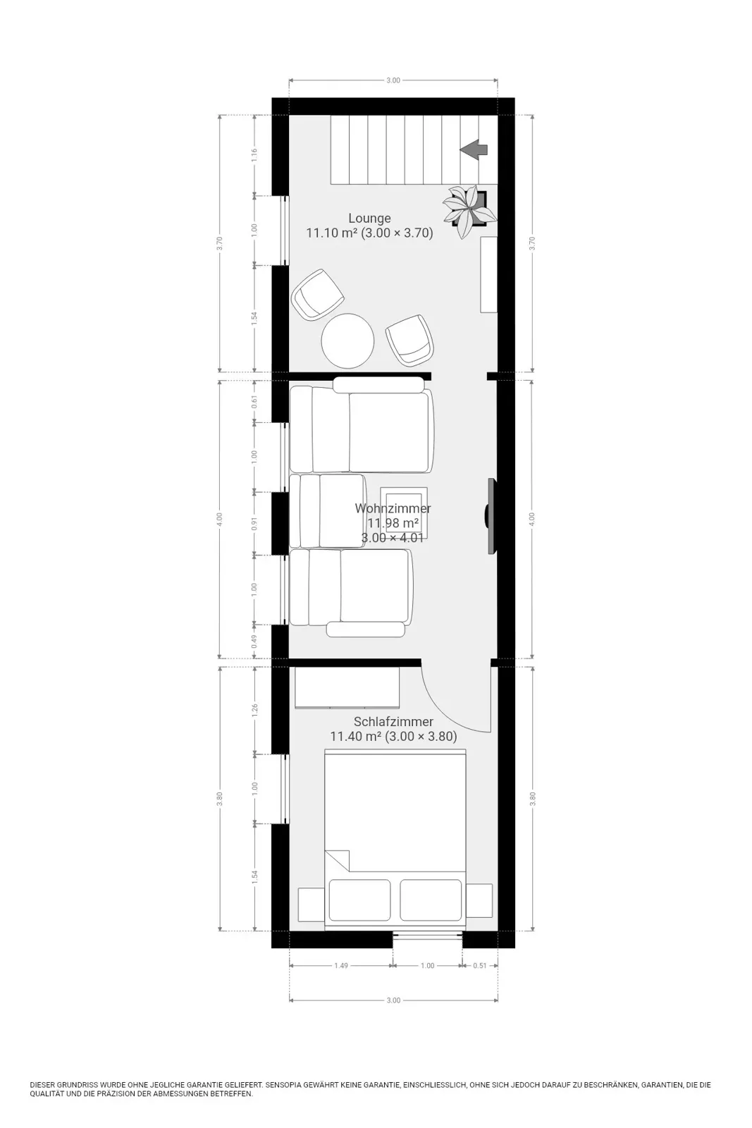 Grundriss 2. Obergeschoss